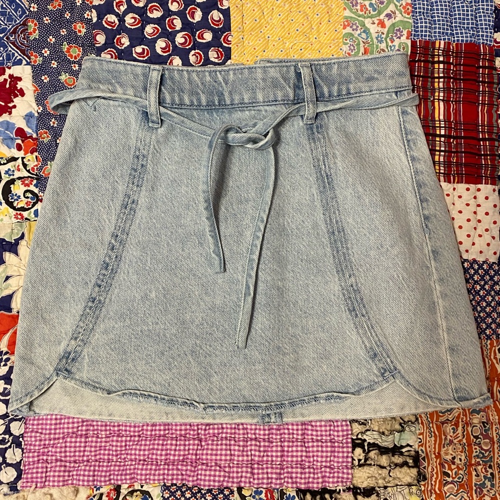 Pacsun Denim Blue Women's Skirt